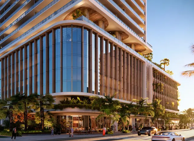 Jean-Georges Miami Tropic Residences: building rendering