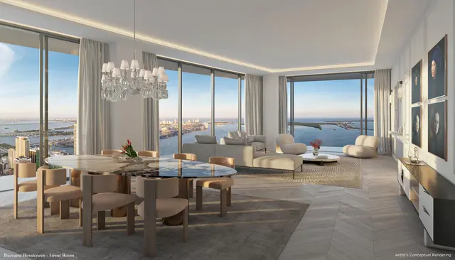 Baccarat Residences Miami: building rendering photo 2