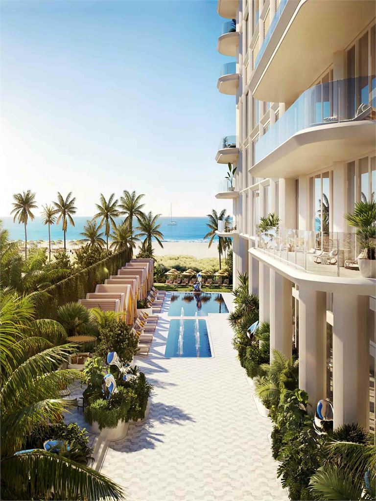 Ritz-Carlton Residences South Beach rendering