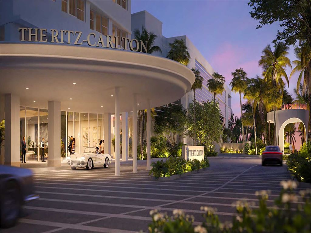 Ritz-Carlton Residences South Beach rendering
