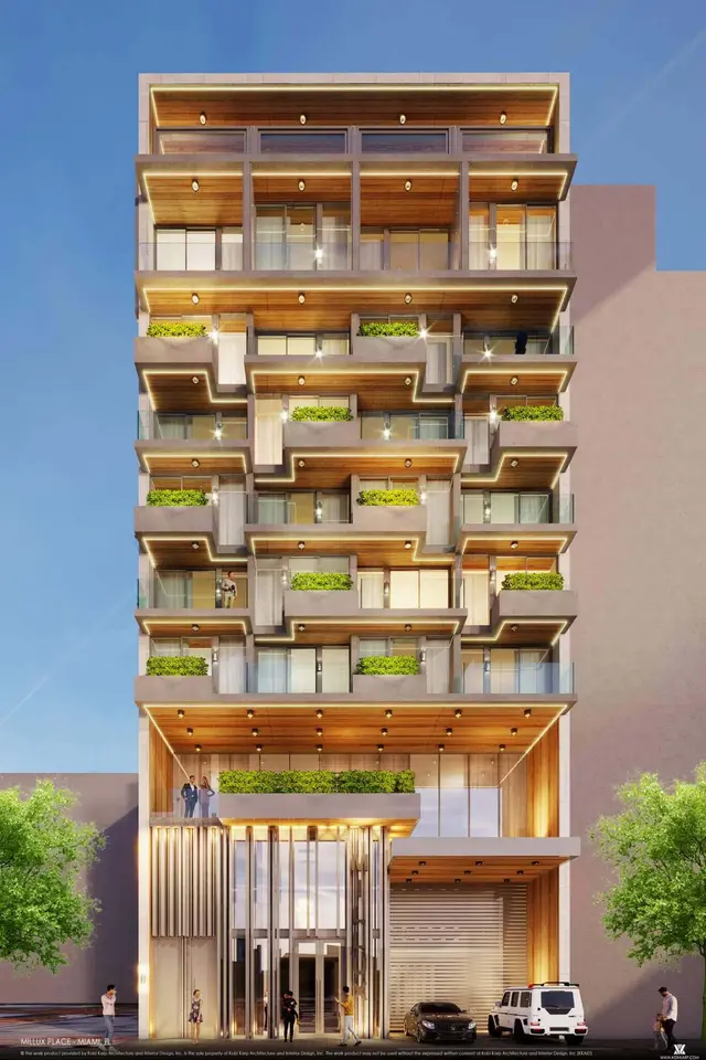 Millux Place Miami: building rendering photo 2