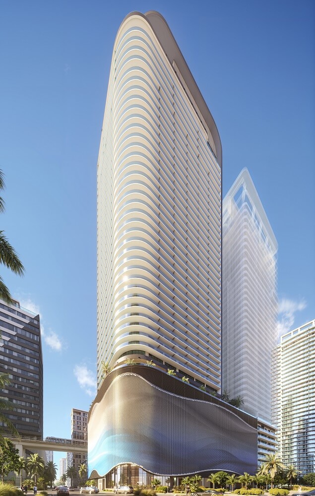 The Standard Residences Brickell Miami rendering