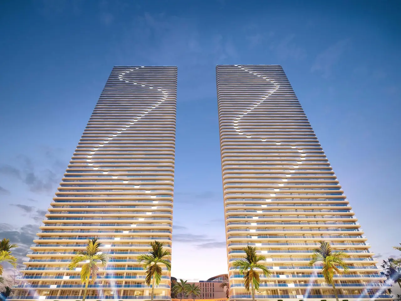 Aria Reserve North: building rendering
