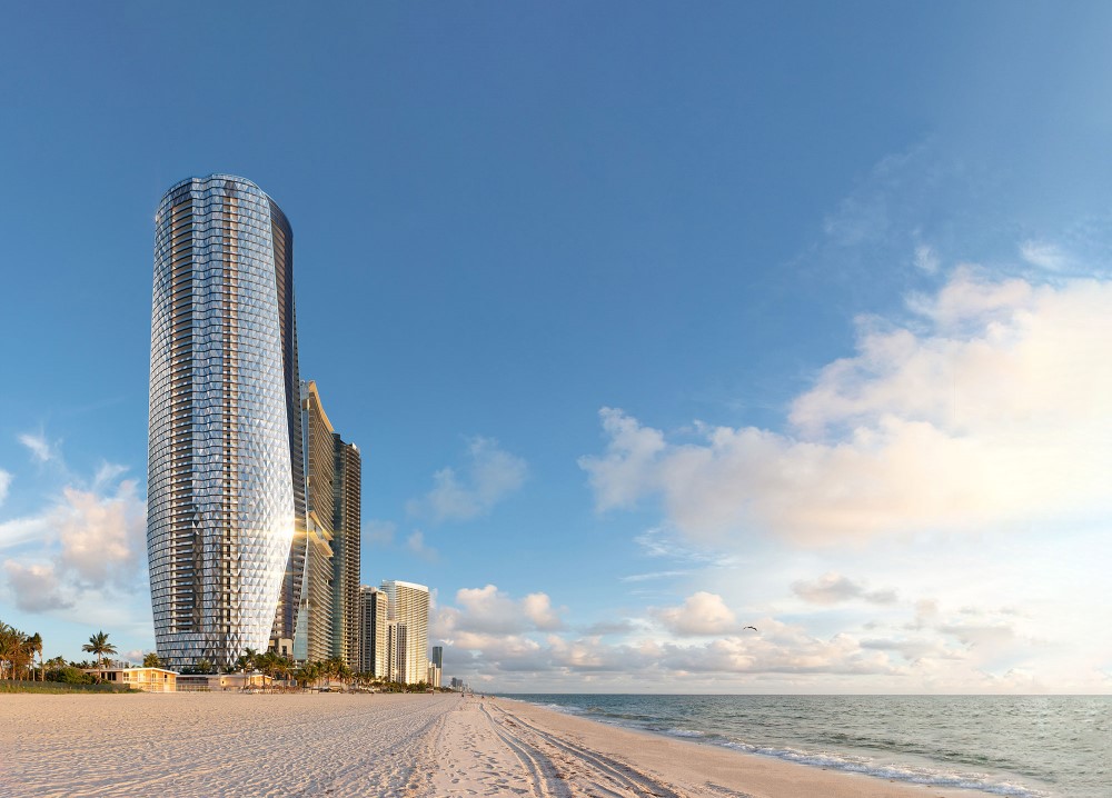 Bentley Residences Sunny Isles Beach rendering