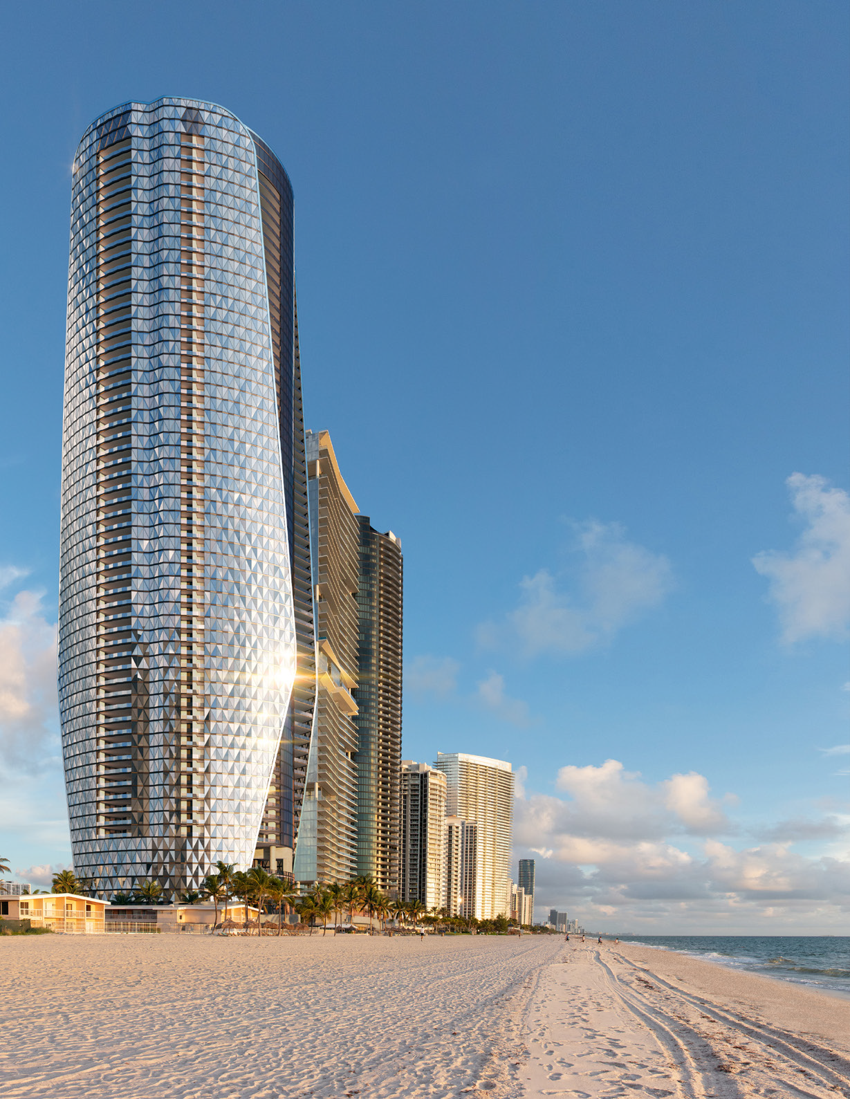 Bentley Residences Sunny Isles Beach rendering