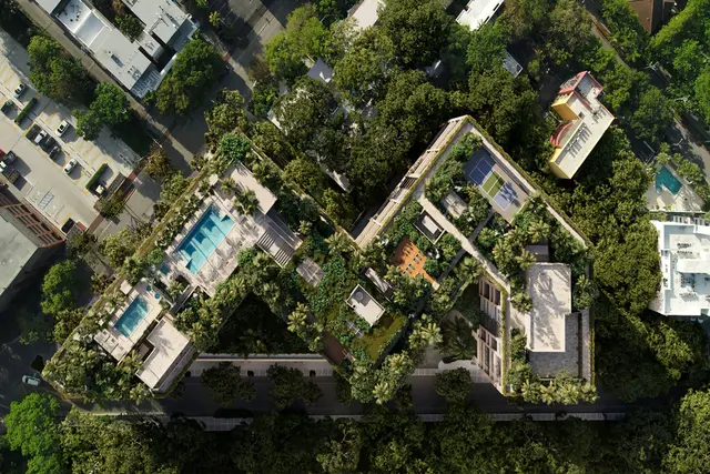 The Well Coconut Grove: building rendering