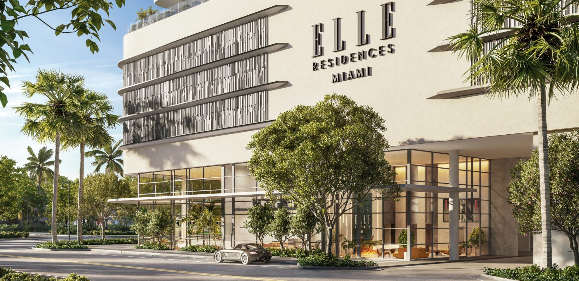 ELLE Residences Miami rendering