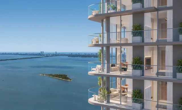 Edge House Miami: building rendering