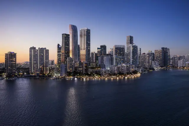 The Residences at 1428 Brickell: building rendering