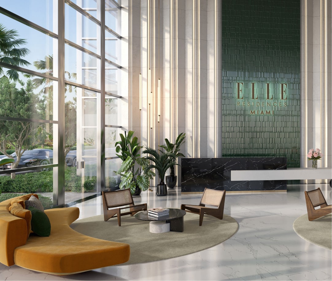 ELLE Residences Miami rendering