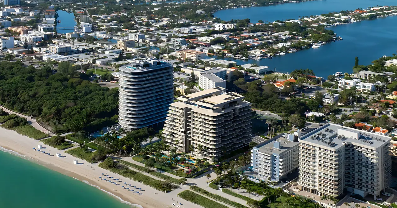 The Delmore Surfside Miami: building rendering