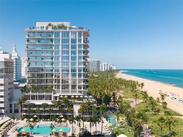 Ritz-Carlton Residences South Beach: building rendering
