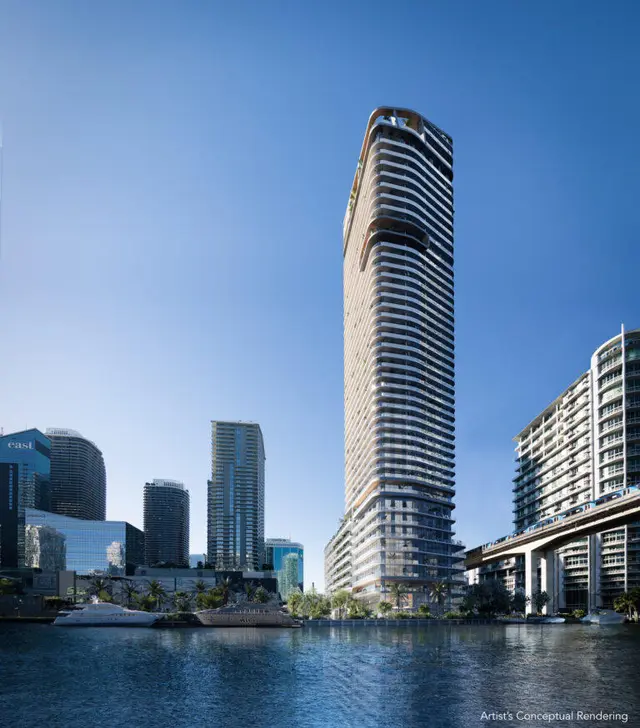 LOFTY Brickell: building rendering