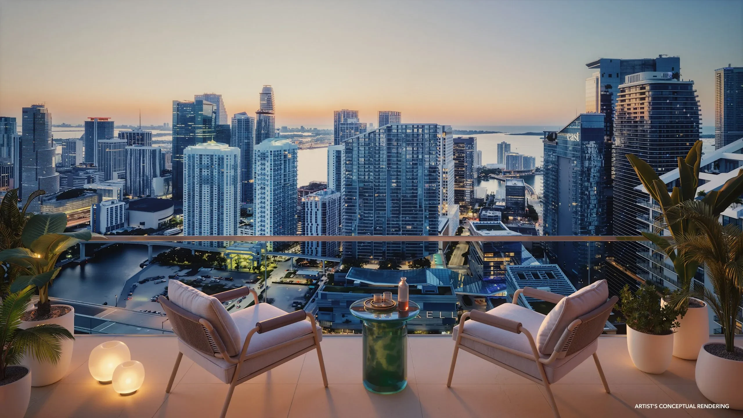 The Standard Residences Brickell Miami rendering