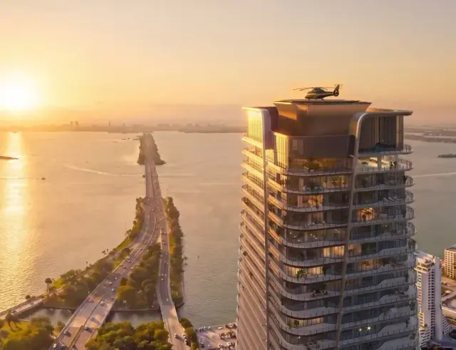 Anantara Miami Residences: building rendering