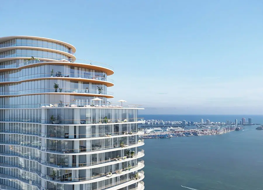 Cipriani Residences Miami: building rendering