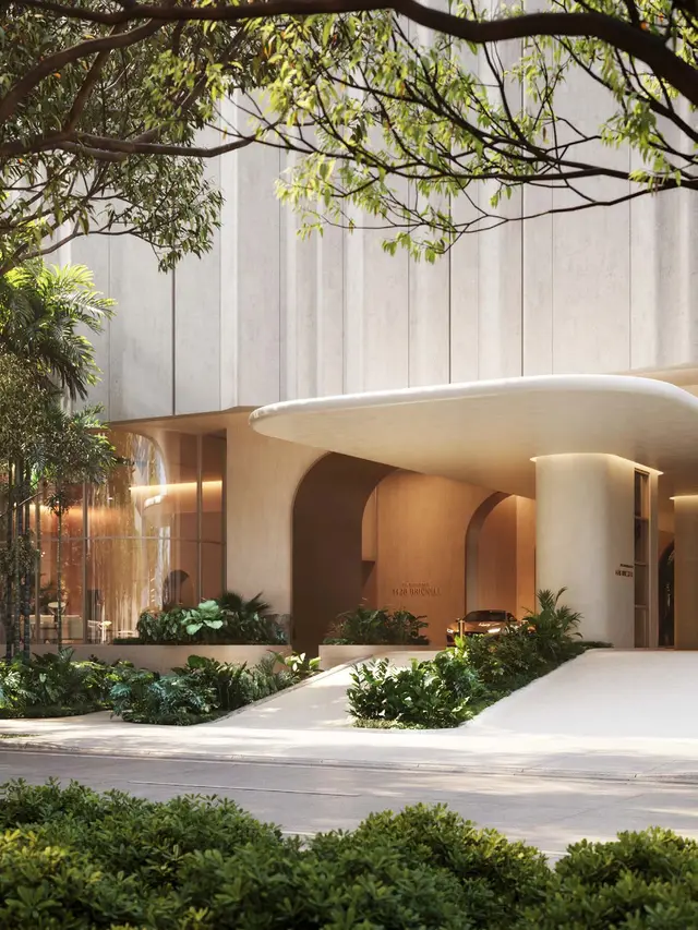 The Residences at 1428 Brickell: building rendering photo 2