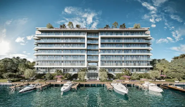 La Baia North: building rendering