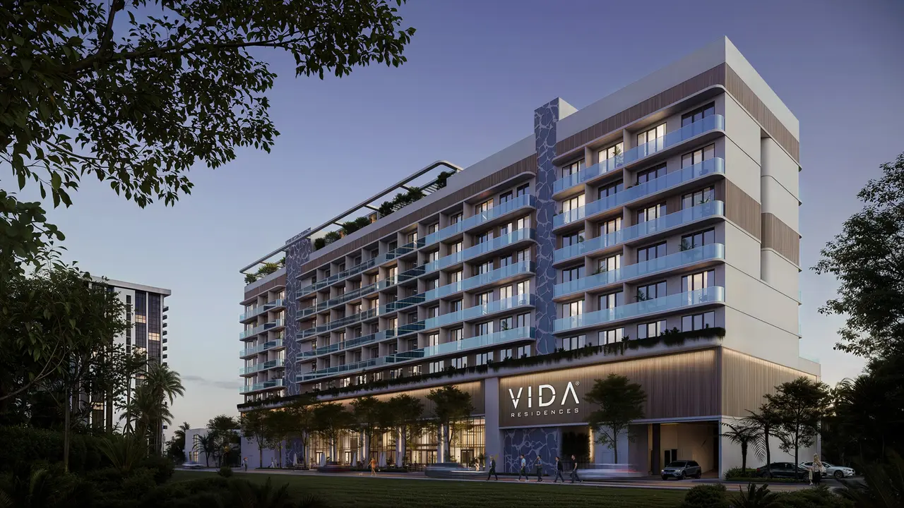 Vida Residences: building rendering
