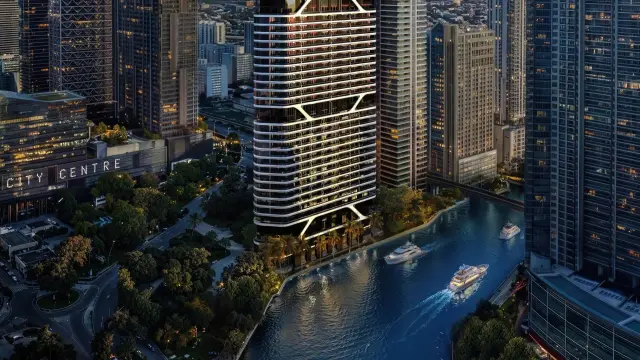 Bugatti Residences Miami: building rendering