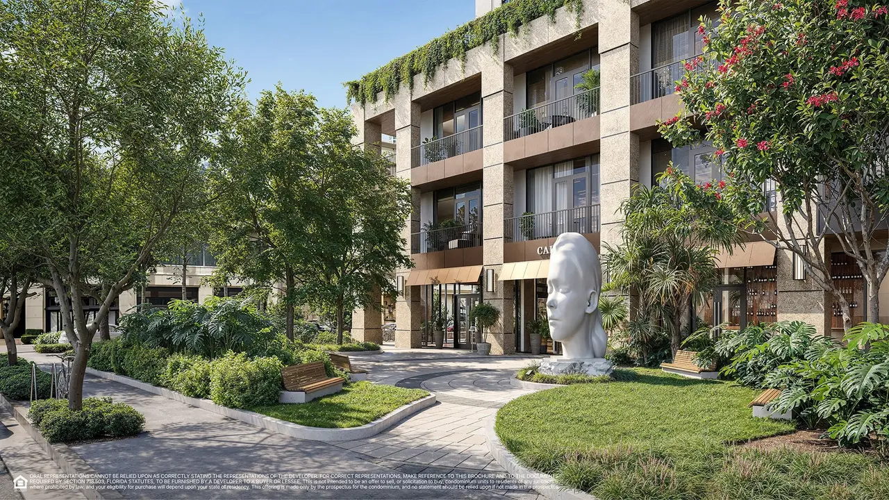 Cora Merrick Park: building rendering