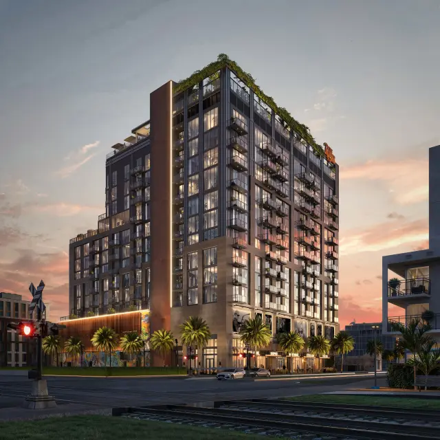 The Rider Residences: building rendering