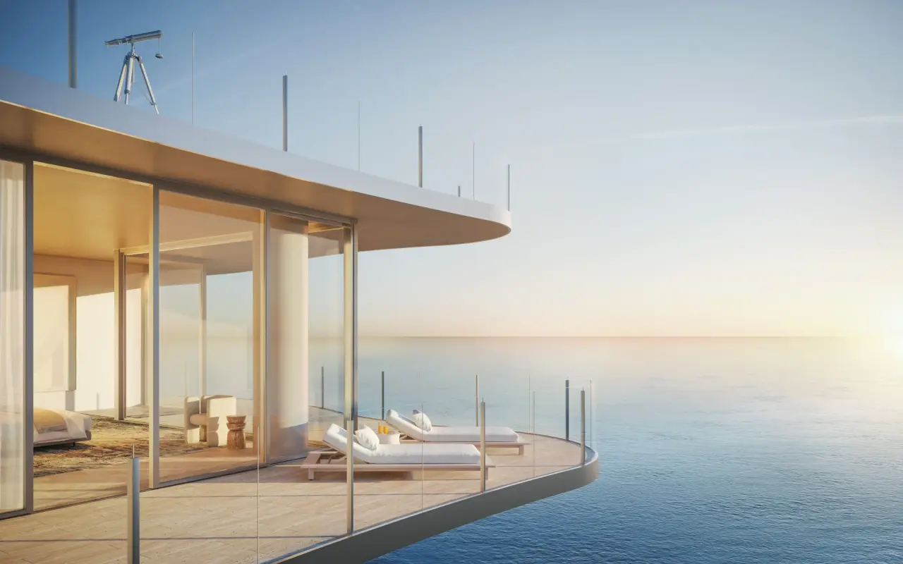 Ocean Terrace Residences: building rendering