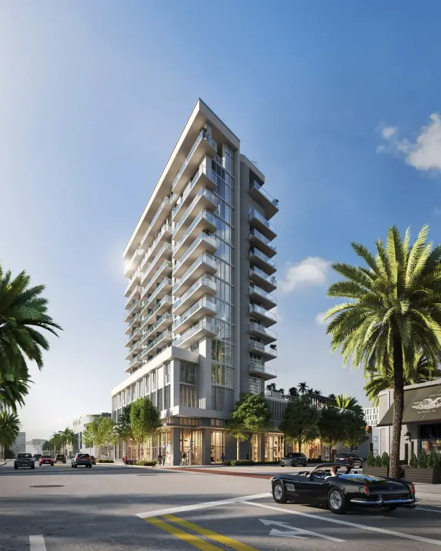 PALMA Miami Beach Residences: building rendering