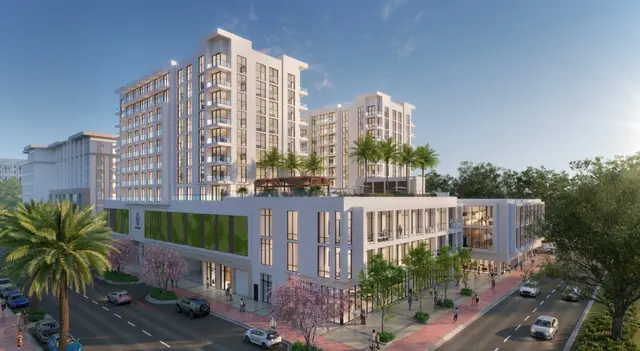 Cassia - The Residences at Coral Gables: building rendering