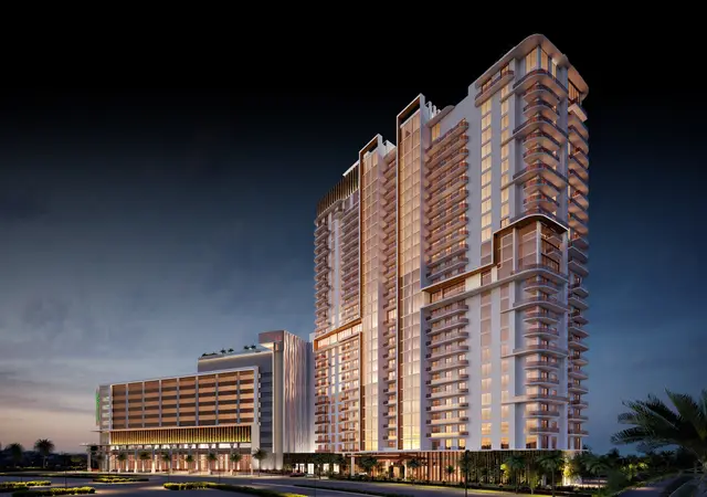 Shoma Bay: building rendering