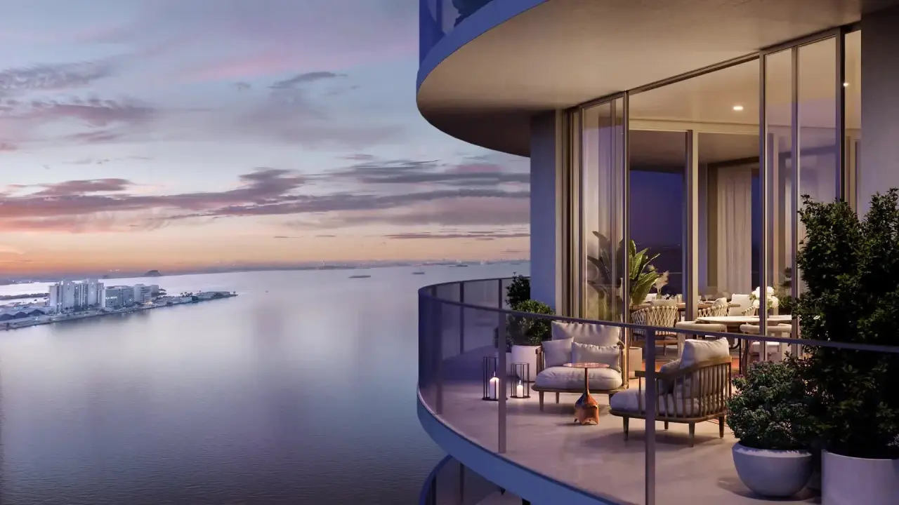 Continuum Club & Residences: building rendering