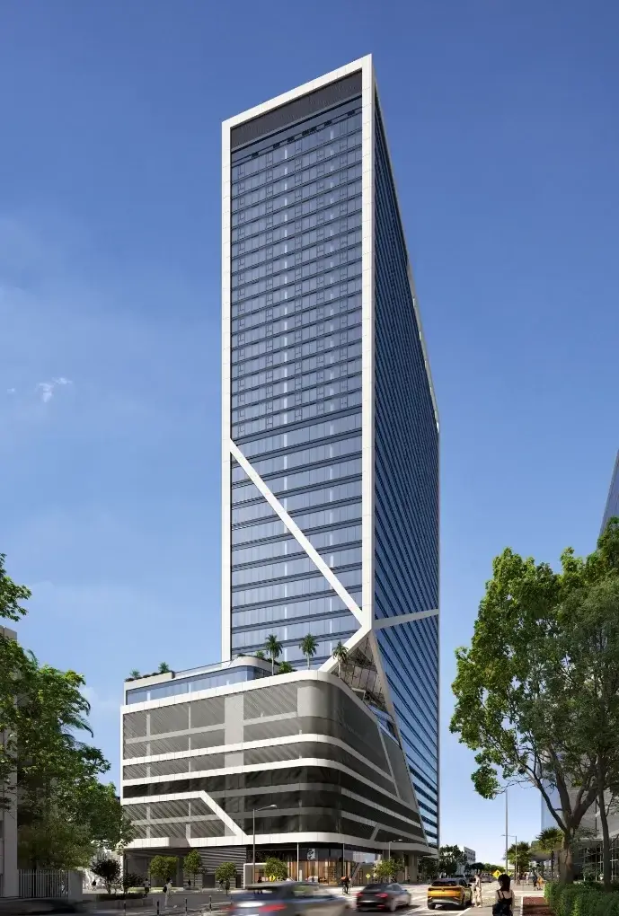 HUB Miami: building rendering