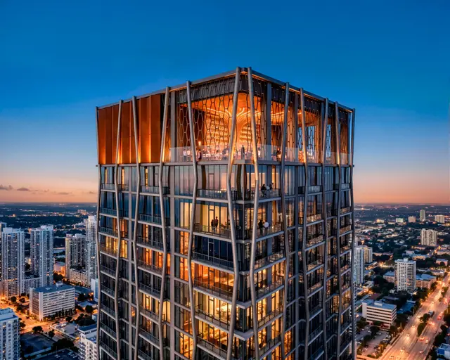 The James Hotel & Residences: building rendering